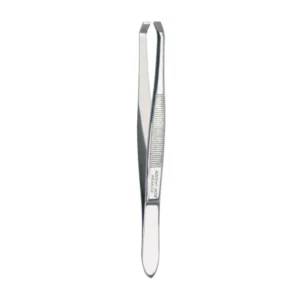 PINCE A EPILER CARRE ONGLE MANUCURE N°28  INOX