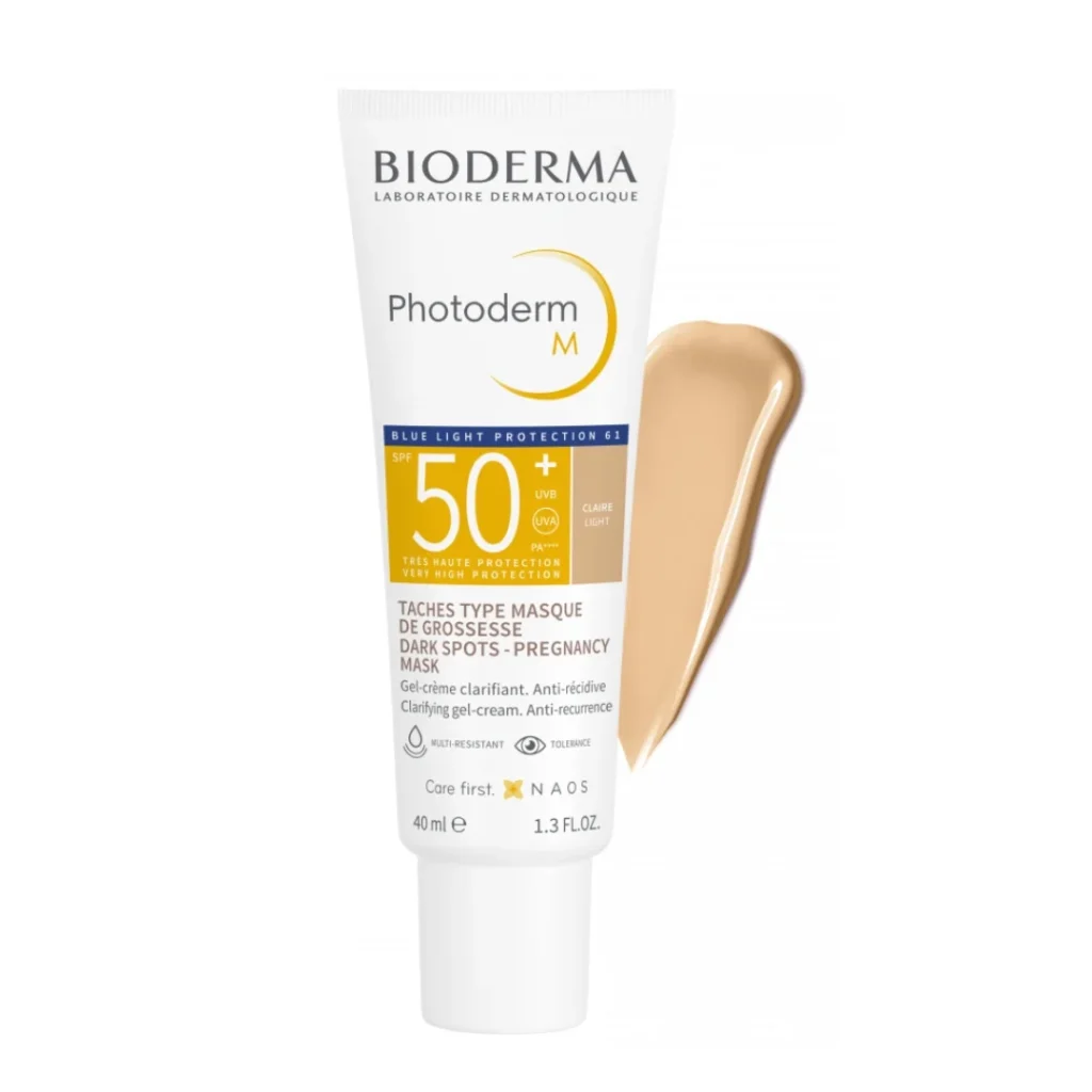 PHOTODERM ECRAN M SPF50+ CREME TEINT CLAIRE 40 ML