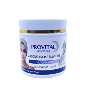 MASQUE ARGILE BLANCHE NIACINAMIDE200 GR PROVITAL