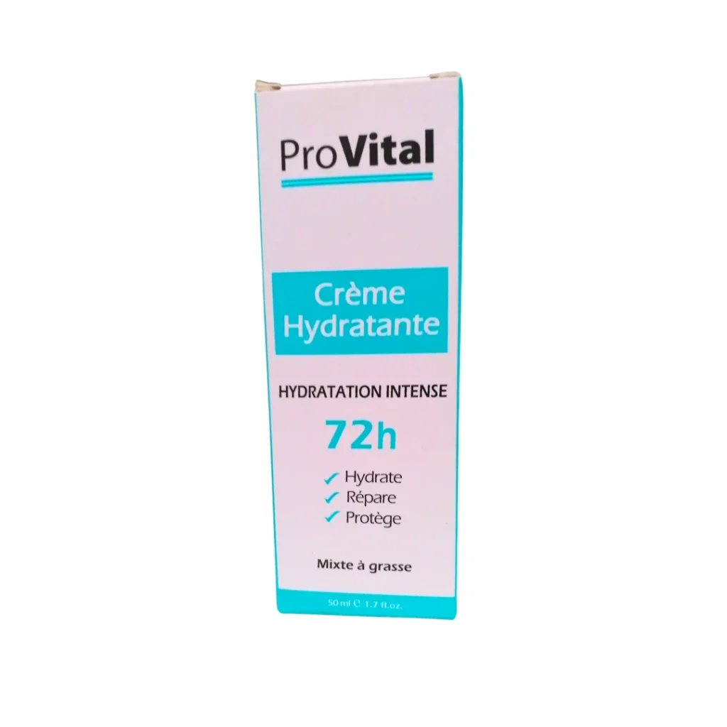 CREME HYDRATANTE PEAUX MISTE A GRASSE PROVITAL