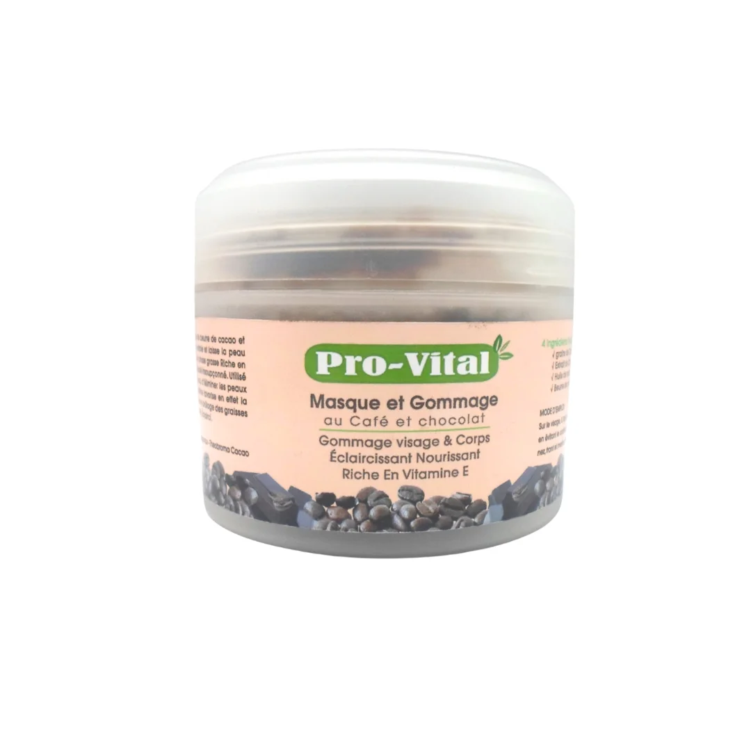 MASQUE ETT GOMMAGE AU CHOCOLAT 200 GR PROVITAL - Image 1