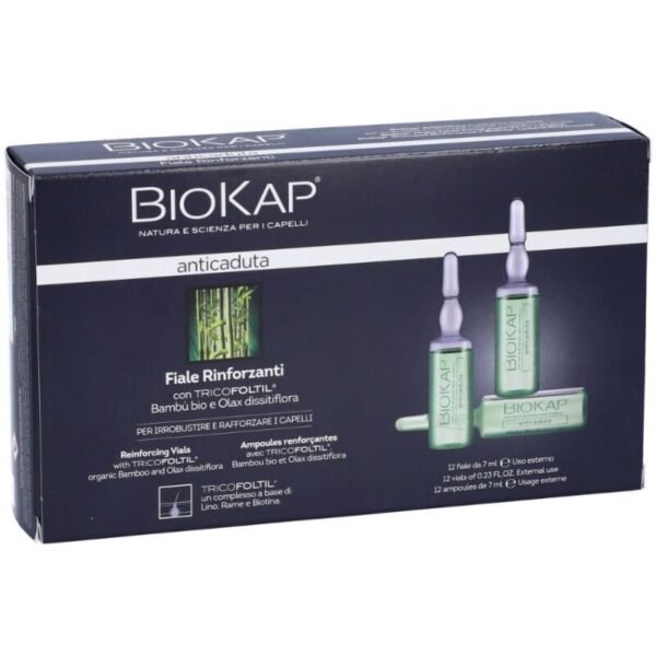 BIOKAP AMPOULES RENFORCANTES X 12 AMPLS ANTI CHUTE