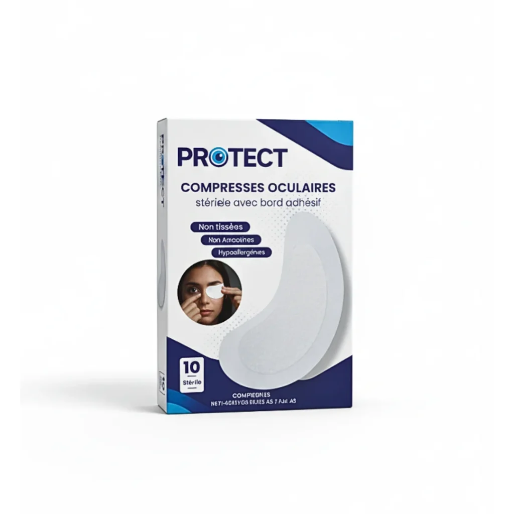 COMPRESSE OCCULAIRE PROTECT ADULTE X 10