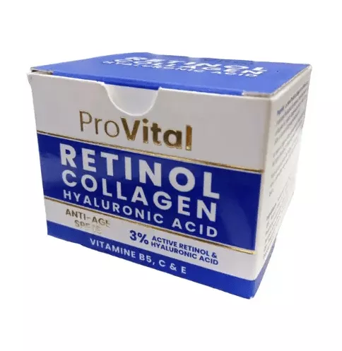 CREME RETINOL COLLAGENE HYALURONIC ACID 50 ML PROVITAL