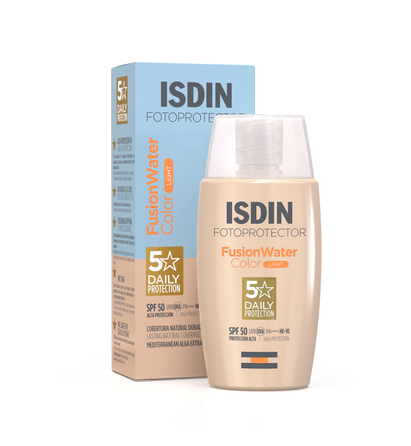 FOTOPROTECTEUR FUSION WATER COLOR SPF50+ LIGHT - Image 1