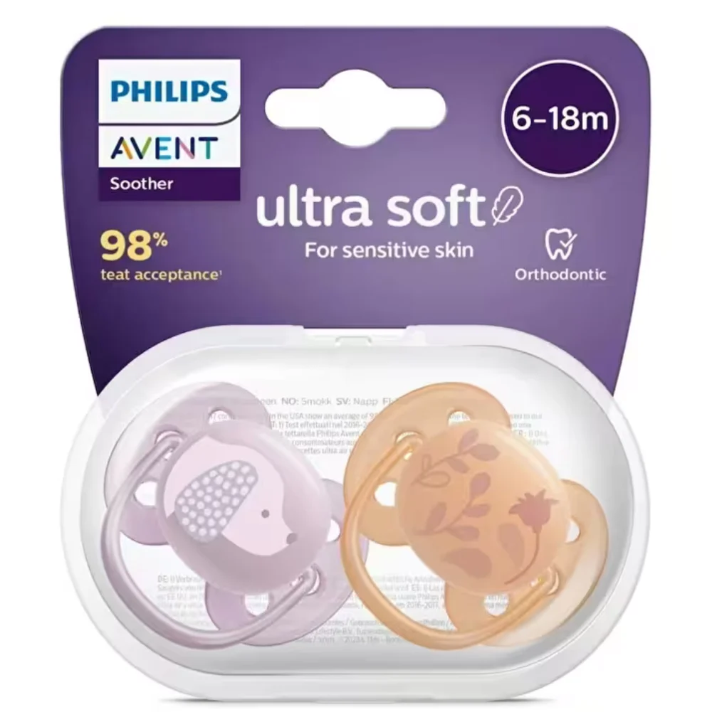 AVENT SUCETTE SOFT 6-18 MOIS GIRL 091/18 - Image 1