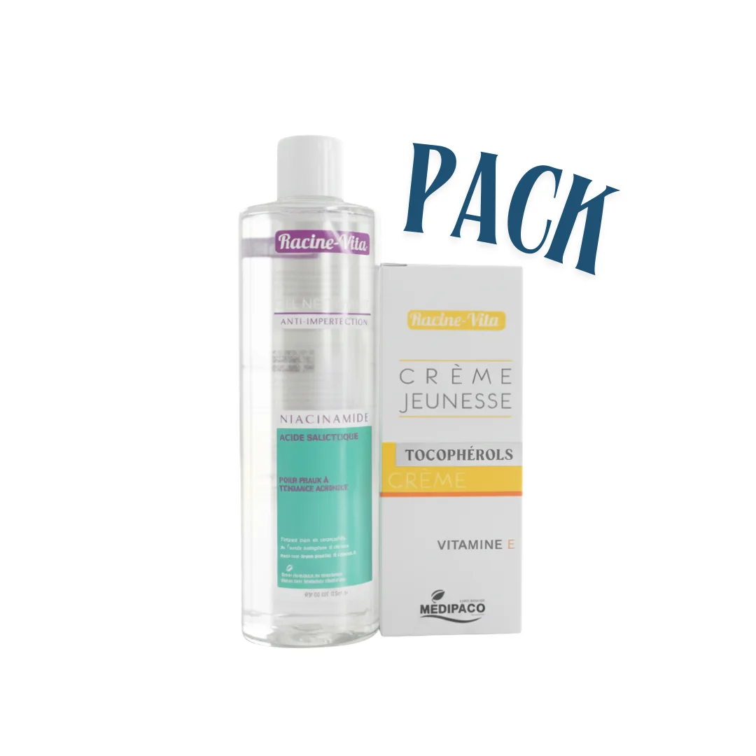 RACINE VITA CREME JEUNESSE A LA VITAMINE E + GEL NETTOYANT - Image 1