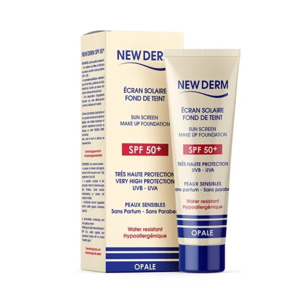 NEW DERM ECRAN SOLAIRE SPF50+ OPALE