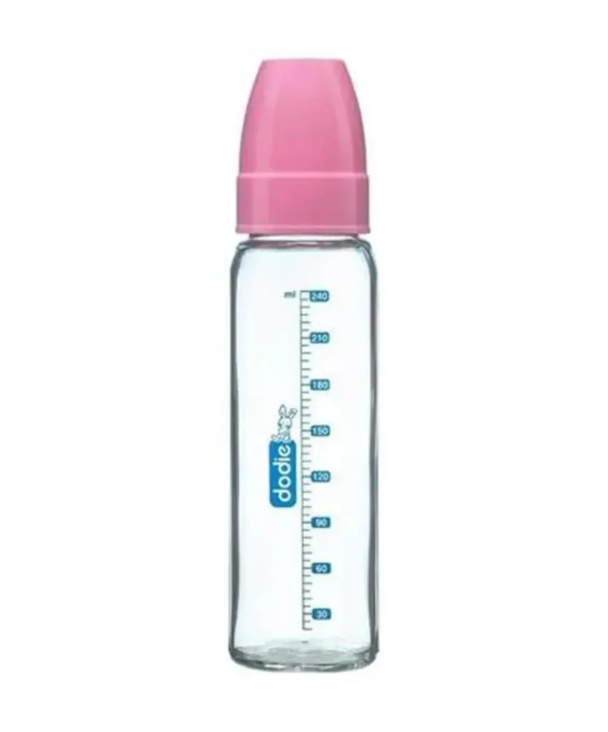 DODIE BIB EN VERRE 240 ML ROSE