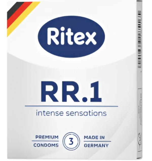 PRESERVATIFS RITEX RR INTENSE SENSATION BOITE DE 3