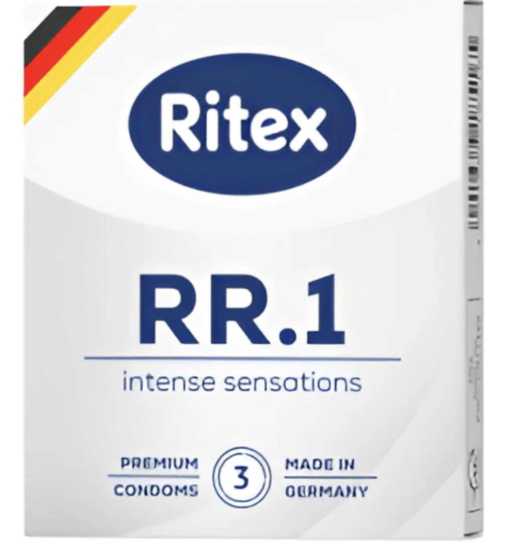 PRESERVATIFS RITEX RR INTENSE SENSATION BOITE DE 3 - Image 1