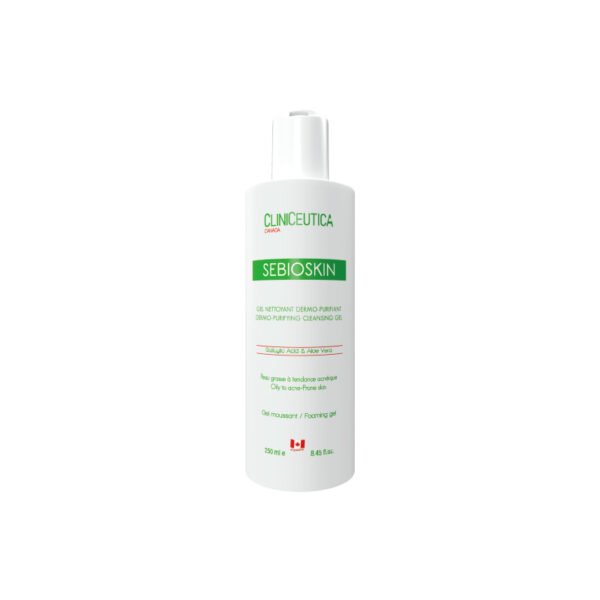CLINICEUTICA SEBIOSKIN GEL NETTOYANT  TUBE 250 ML