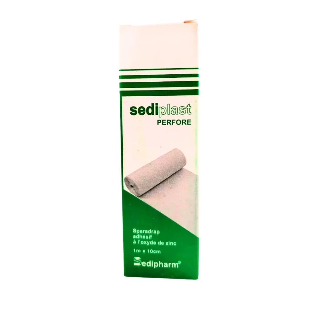 SEDIPLAST PERFORE 1M X 10 CM BLANC