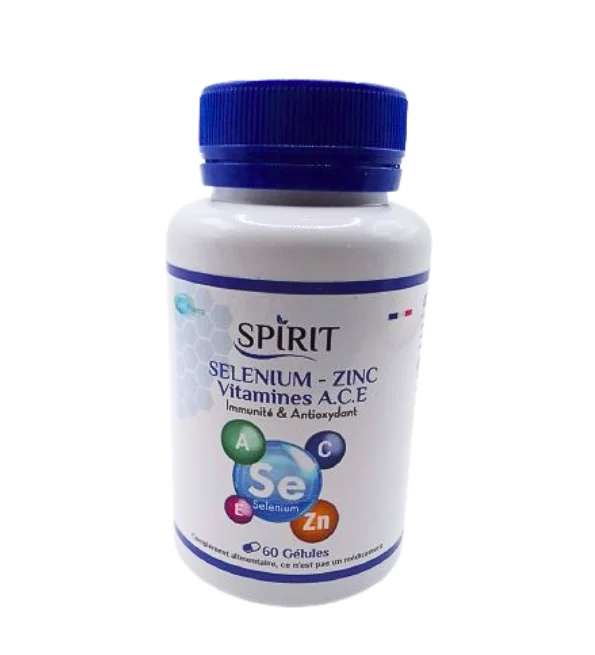 SELENIUM +ZINC + VITAMINES ACE SPIRIT