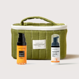 NOVEXPERT SERUM BOOSTER A LA VITAMINE C ( BOOSTER+MINI MOUSSE) TROUSSE VERTE