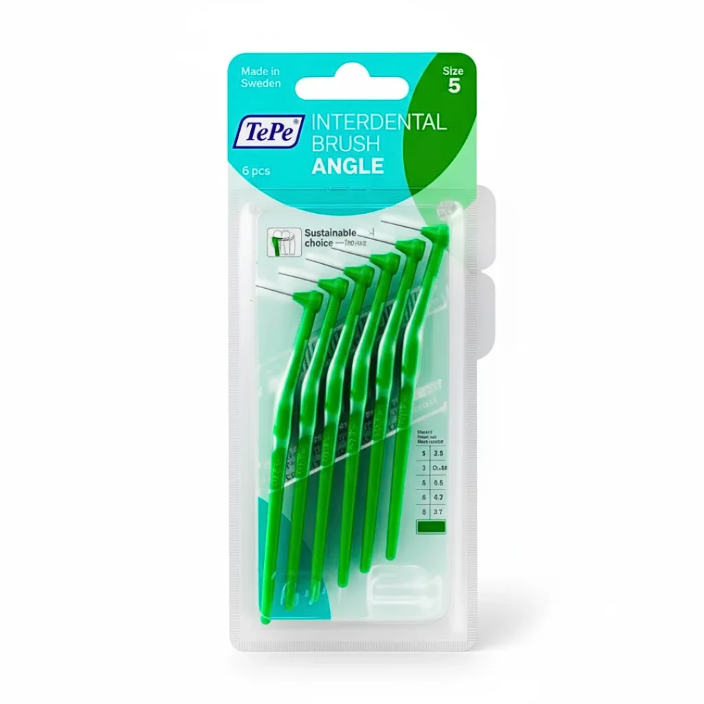 TEPE IDB ANGLE VERT 0.8 MM TAILLE 5-6 CPS