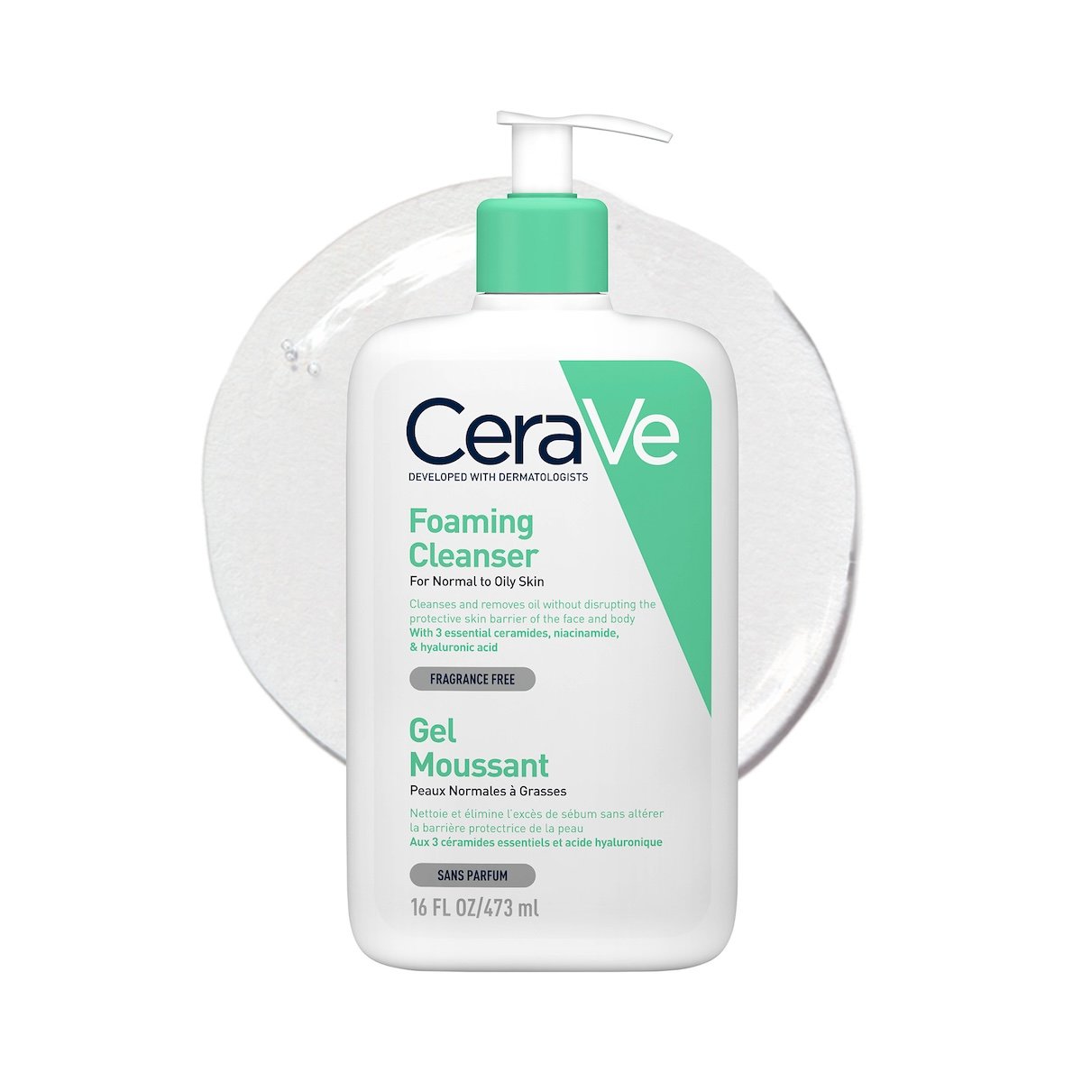 CERAVE GEL MOUSSANT 473 ML PNG - Image 1