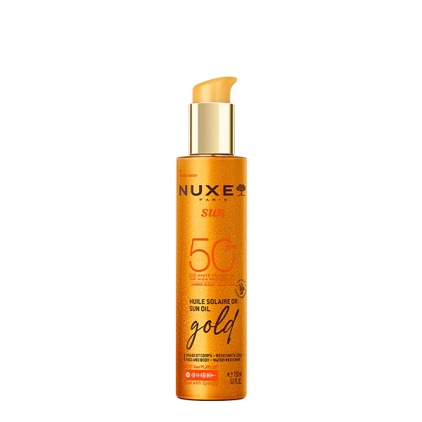 NUXE SUN ECRAN HUILE SPF50 GOLD 150 ML
