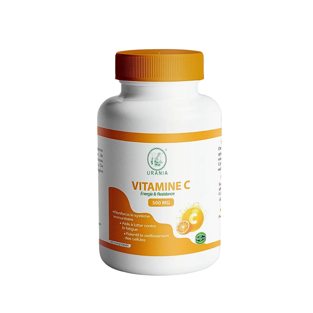VITAMINE C 500 MG X 60 COMPRIMES URANIA - Image 1
