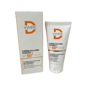 DWHITE CREME SOLAIRE TEINTÉ CLAIRE SPF 50+ 50 ML