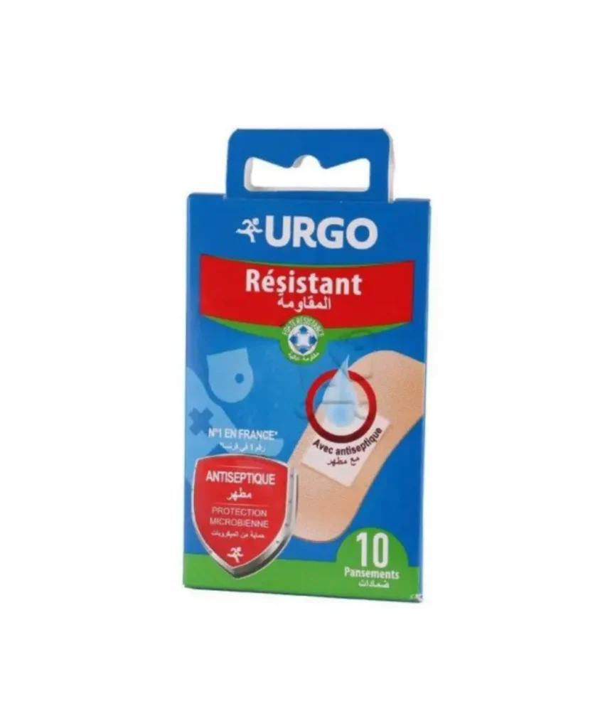 URGO RESISTANT X 10 PANSEMENTS