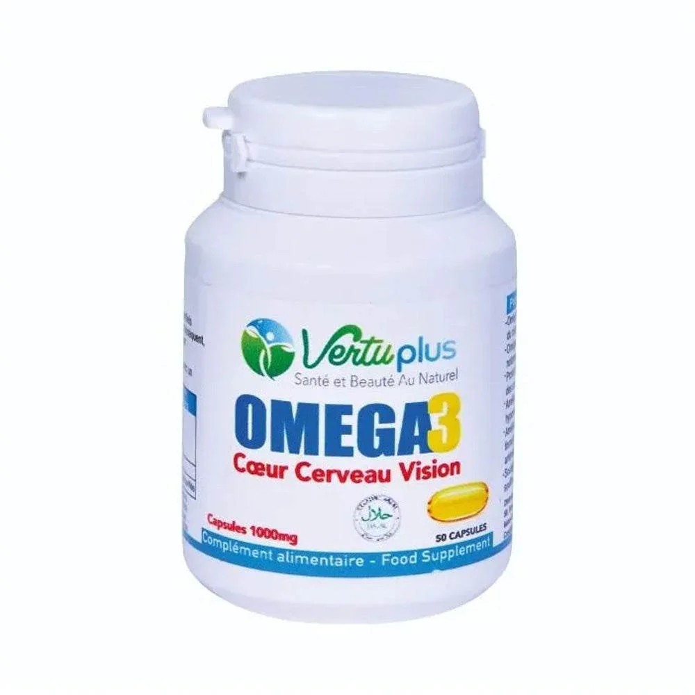 OMEGA 3 1000 MG X 50 GELULES VERTUPLUS - Image 1