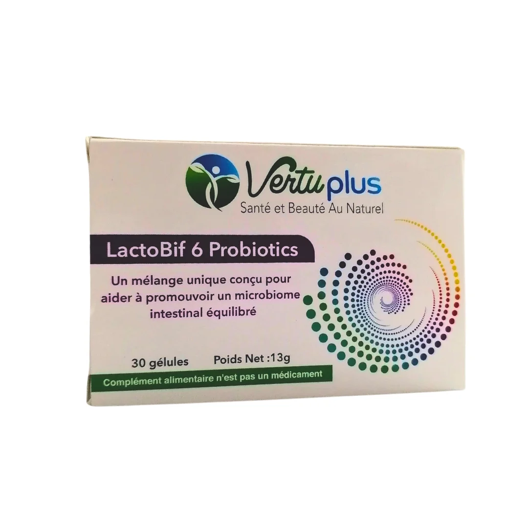 LACTOBIF 6 PROBIOTICS X 30 GELULES VERTUPLUS - Image 1