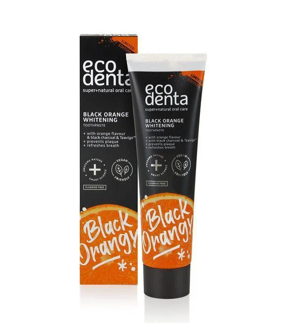 ECODENTA BLACK WHITENING GOUT ORANGE