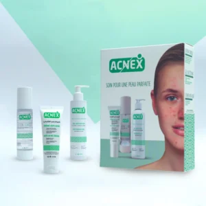 ACNEX PACK ( CREME ANTI ACNÉ + LOTION TONIQUE + GEL NETTOYANT