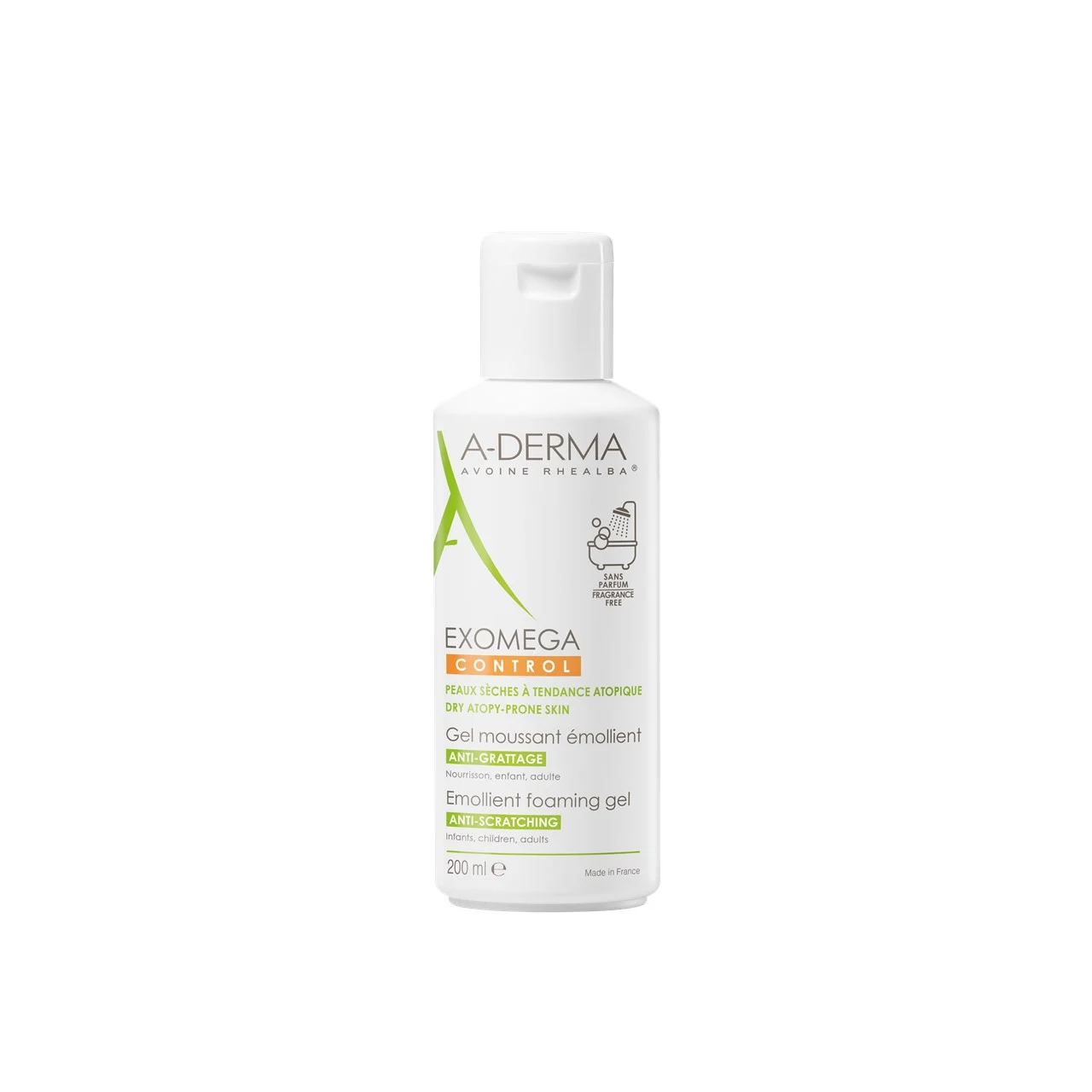 ADERMA EXOMEGA CONTROL GEL MOUSSANT 200 ML - Image 1