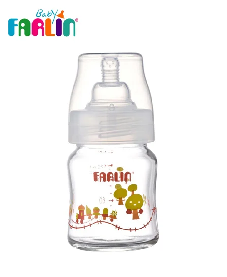FAR BIB EN VERRE PM 120 ML B001-12 BOROC COL LARGE