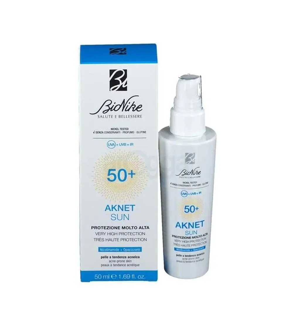 AKNET SUN 50+ VERY HIGH PROTECTION TUBE 50 ML - Image 1