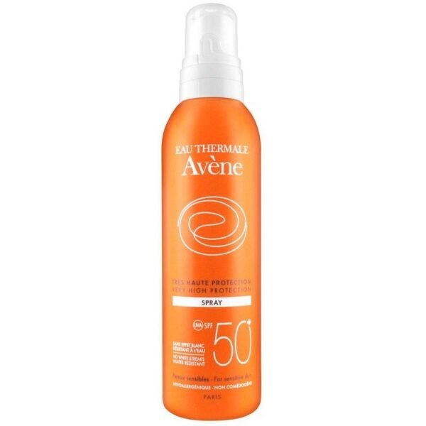 AVENE ECRAN SPRAY 50+ GAMME ORANGE VISAGE ET CORPS