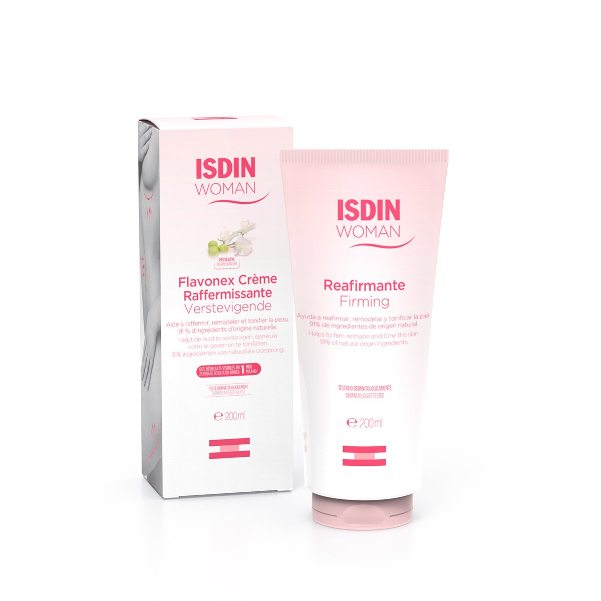 ISDN WOMAN CREME RAFFERMISSANTE 200 ML - Image 1