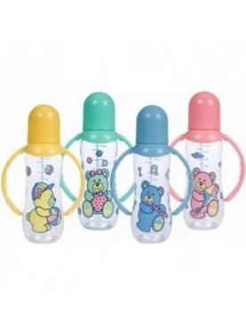 BEBEDOR BIBERON AVEC POIGNEE EN SILICONE 250 77302