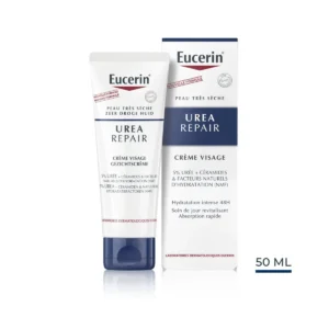 EUCERIN CREME VISAGE PEAU SECHE APAISANT 5% HYDRAT