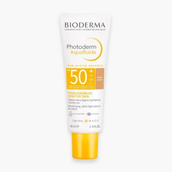 PHOTODERM ECRAN AQUAFLUIDE TEINT DOREE 40 ML SPF 50+
