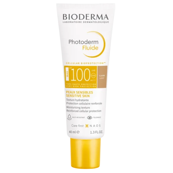 PHOTODERM ECRAN MAX FLUIDE SPF 100 TEINT CLAIRE 40 ML