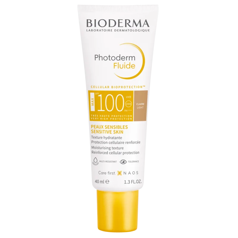 PHOTODERM ECRAN MAX FLUIDE SPF 100 TEINT CLAIRE 40 ML - Image 1