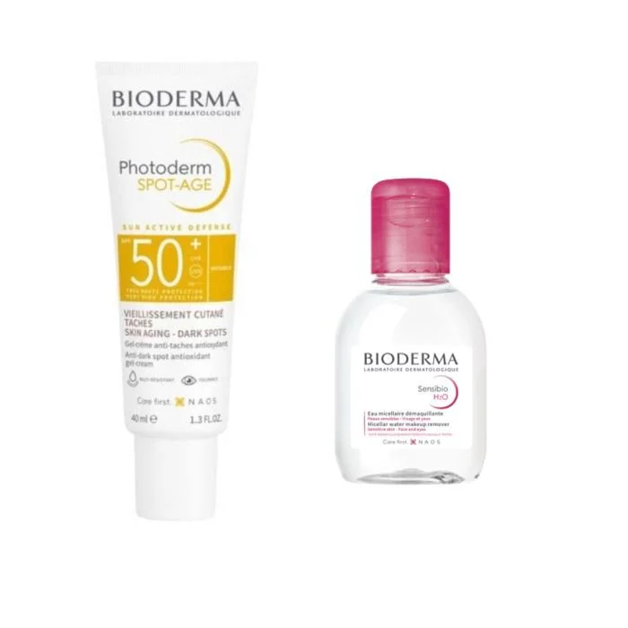 PHOTODERM ECRAN SPOT AGE SPF50+ 40 ML + SENSIBIO H2O 100 ML - Image 1