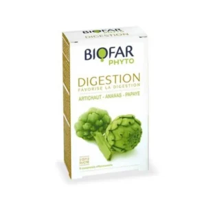 BIOFAR DIGESTION BT 8 SANS SUCRE ARTICHAUT+ANANAS+PAPAYE
