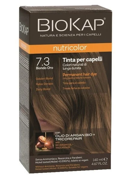 BIOKAP NUTRICOLOR 7.3 (140 ML) BLOND OR