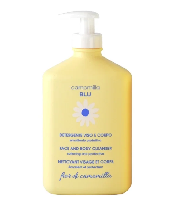 CAMOMILLA BLU FLEUR DE CAMOMILLE GEL NETOYANT VISAGE ET CORPS 500 ML