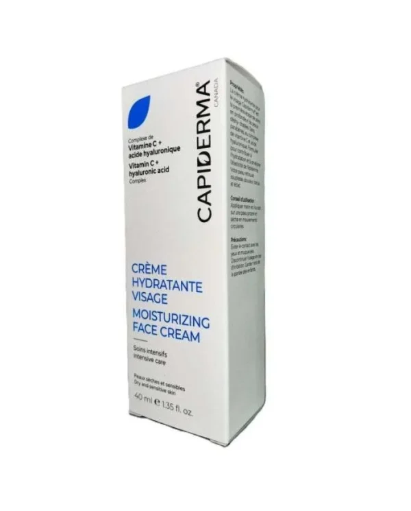 CAPIDERMA CREME HYDRATANTE VISAGE 40 ML