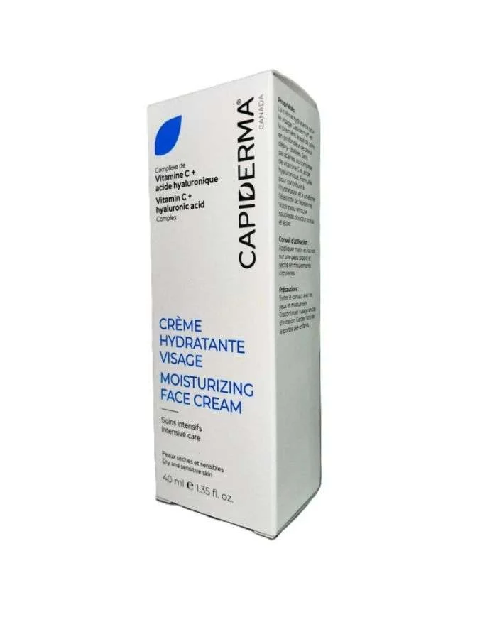 CAPIDERMA CREME HYDRATANTE VISAGE 40 ML - Image 1