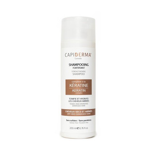 CAPIDERMA SHP FORTIFANT KERATINE CHEUVEUX SEC