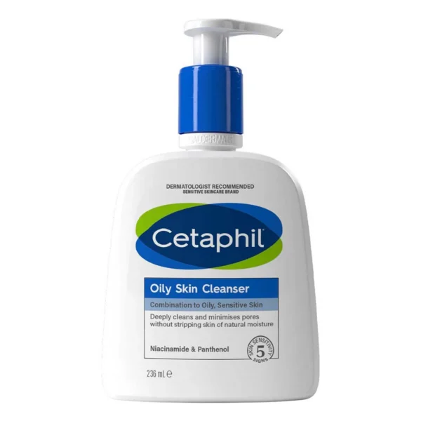 CETAPHIL OILY SKIN CLEANSER 236 ML LOTION NETTOYANTE PMG POMPE