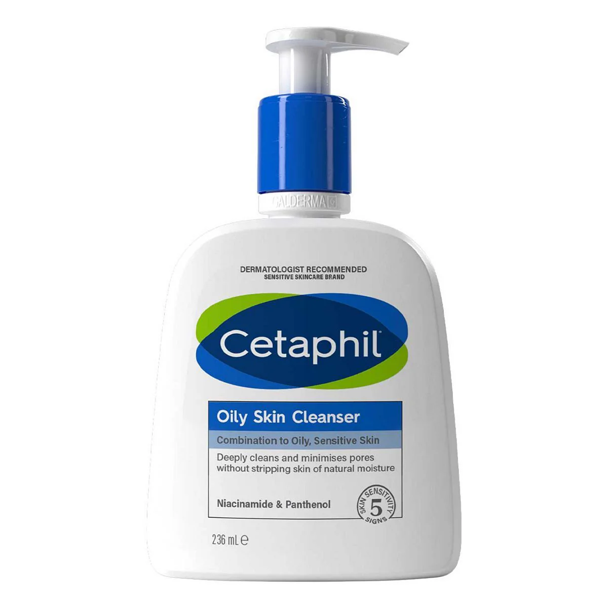 CETAPHIL OILY SKIN CLEANSER 236 ML LOTION NETTOYANTE PMG POMPE - Image 1