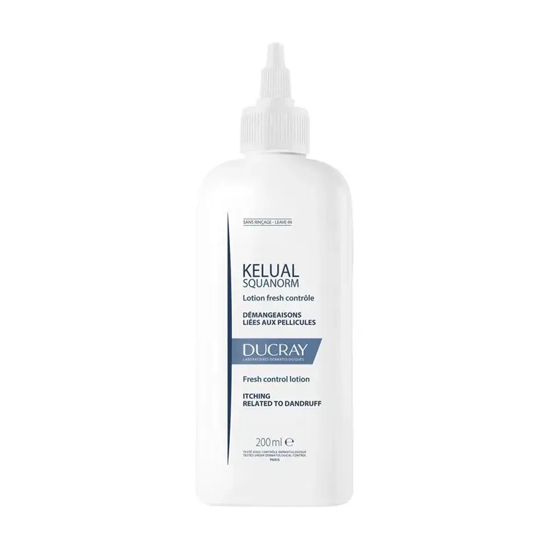 DUC KELUAL SQUANORM LOTION AU ZINC ANTIPELLICULAIRE 200 ML - Image 1