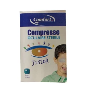 COMPRESSE OCCULAIRE BLANCHE OPTIFIX FIX JUNIOR